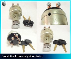 Công Tắc Khởi Động Đánh Lửa Máy Xúc Công Tắc Khóa Đánh Lửa PC200-7 22B-06-11910 - Product Image 3
