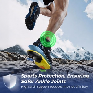Plantillas Deportivas de Gel PU Suave para Hombre y Mujer, Soporte de Arco Ortopédico, para Baloncesto, Confort, Corrección de Pie Plano, Fascitis Plantar - Product Image 4
