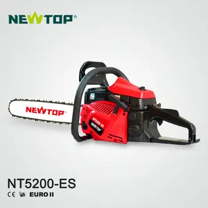 Newtop 2 冲程 5200 汽油链锯易于启动