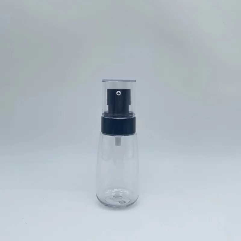 20/50/100ml wholesale popular airless bottle with spray and plastic pump for perfume water lotion bottle