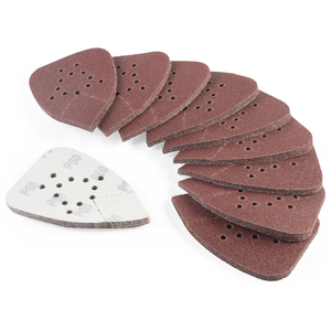 Amplas Mouse 2500PCS bantalan pengamplasan Mouse <span class=keywords><strong>12</strong></span> lubang Hook and Loop amplas 60-220 Grit Detail kertas pasir tangan - Product Image 1
