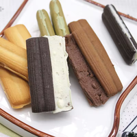 Vente en gros de biscuits asiatiques fourrés à la crème au chocolat, 70 g, en boîte