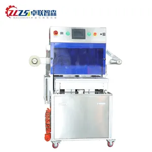 Zlzsen Thermoformed Tray Dupont Paper Lid Material Welding Blister Heat Sealing Machine