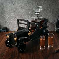 Decantador de Whisky para Auto de 750 ml, Hecho a Mano, Personalizado y Creativo, en Oferta
