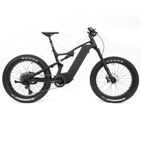 Vélo électrique tout-terrain DengFu E56 en carbone, pneus larges, Bafang M620 UART 52V 1000W 20Ah 1040Wh, pneus 26 pouces * 4.0