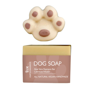 Jabón de barra de champú natural para perros para aliviar la picazón en la piel, jabón para perros para pieles sensibles con aceite de manuka y <span class=keywords><strong>Neem</strong></span>, alivia las alergias, picazón - Product Image 4