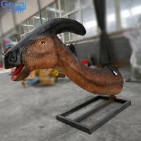 Équipement de parc à thème sur le thème des dinosaures à vendre, dinosaures animatroniques, modèles de dinosaures animatroniques