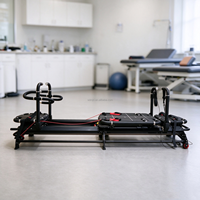Machine de fitness durable MJD en alliage d'aluminium, équipement de studio pour projets commerciaux, OEM ODM, garantie 3 ans, Reformer Pilates