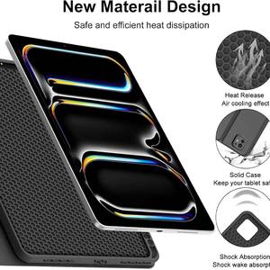 เคสคีย์บอร์ดสำหรับแท็บเล็ต <span class=keywords><strong>Xiaomi</strong></span> <span class=keywords><strong>Pad5</strong></span> Pro 12.4 ''วัสดุ TPU & PU ฟังก์ชั่น12.4นิ้วเคสแท็บเล็ต - Product Image 3