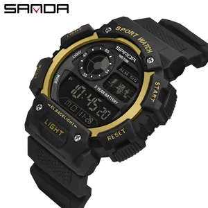 SANDA 6009 marque G Style hommes montre numérique choc 2023 sport montres mode étanche chongqing reloj sanda montre hommes