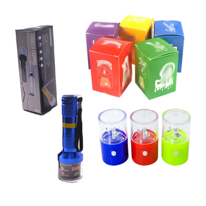 New design flashlight electric automatic dry herb grinder