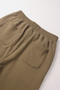 Meilleure Vente Pantalon de Sport <span class=keywords><strong>Homme</strong></span> avec Logo Personnalisé Imprimé Pantalon de <span class=keywords><strong>Jogging</strong></span> Décontracté Neutre légèrement Évasé Droit en Molleton Gris Style <span class=keywords><strong>Streetwear</strong></span> - Product Image 3