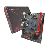 Tarjeta Madre Micro ATX B450 AM4 para Juegos, Compatible con 5 5600X, DDR4 de 3200MHz, SATA Integrado, Alto Rendimiento para PC de Escritorio