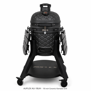 AUPLEX OEM Griglia a Carbone in Ceramica Kamado Cinese da 18 Pollici <span class=keywords><strong>per</strong></span> Barbecue all'Aperto, Giardino, Patio e Cortile - Product Image 1