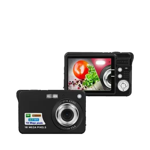 Toptan Video kamera 2.7 inç 18 megapiksel 8X Zoom HD dijital kamera çocuk Mini kamera