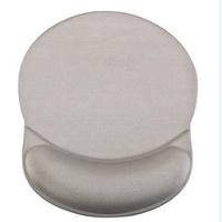 Mouse pad gaming anti selip, mouse pad komputer dengan sandaran tangan, alas mouse untuk petugas dan gamer