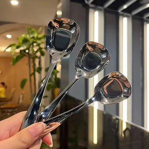 Cuillère de service multifonction en acier, prix direct usine, accessoires pour la maison, design élégant aux prix les plus bas - Product Image 3