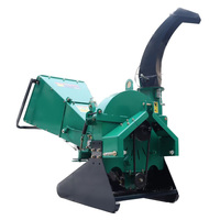 Broyeur à bois WC46 PTO, 4 pouces, attelage 3 points pour tracteur, alimentation hydraulique, 540 tr/min, 15 CV