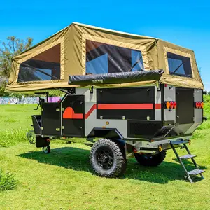 Manley австралийский стандарт, складной дом на колесах, трейлер для внедорожников, Кемпер С лодочной стойкой и палатками 4x4 для продажи