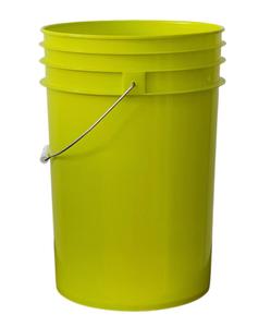 Seau de baseball en plastique de 6 gallons avec couvercle rembourré, poignée métallique et poignée moulée, sans BPA, en PEHD, modèle 6gal-c, fabricant Jiangsu <span class=keywords><strong>SDPAC</strong></span> - Product Image 6