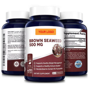 RTS düşük adedi kahverengi yosun kapsülleri fuimmunity dan <span class=keywords><strong>Glucosamine</strong></span> <span class=keywords><strong>Chondroitin</strong></span> <span class=keywords><strong>Sulphate</strong></span> destek bağışıklık güçlendirici Softgel hap için - Product Image 1