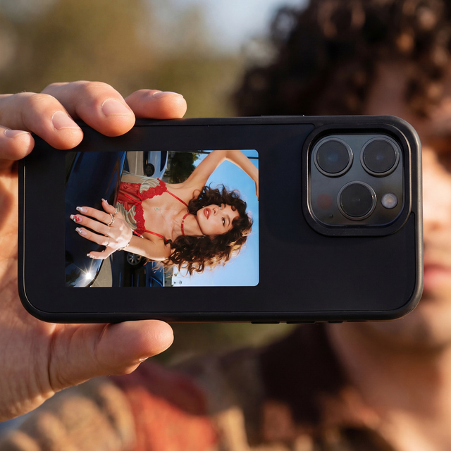 Custom 360 Protection UV Painting Magnetic Ring Holder TPU NFC E-Link 3.97Inch DIY Photo Phone Case for 15/16/17 Pro Ins