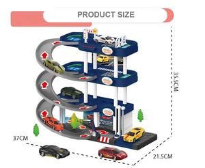 2023 giocattoli per interni popolari Design a spirale creativo City <span class=keywords><strong>Garage</strong></span> Tracks <span class=keywords><strong>Car</strong></span> Park Toy - Product Image 5