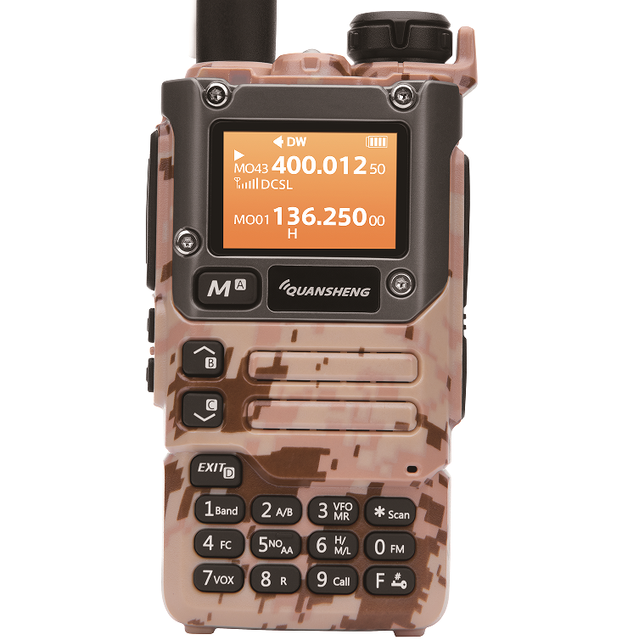 Amateur Ham Radio, Dual Band 2 Way Radio Waterproof Walkie Talkies AM/FM, 2M/70CM, USB-C, Type-c Two Way Radios Long Range