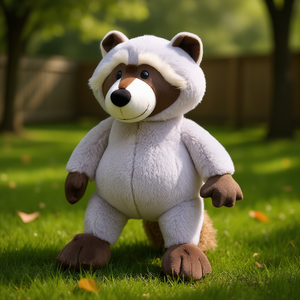 Peluche de Mapache de 54 cm, Animal de Peluche Suave para Mascotas - Product Image 3