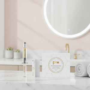 Suero Blanqueador Líquido Pime Feel up Ampoule Gold (1 unidad) Cosmético Coreano K-beauty Hecho en Corea - Product Image 3