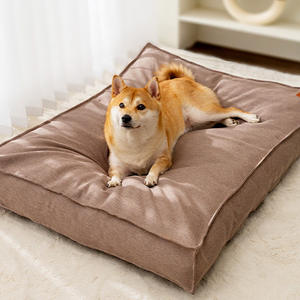 Cama rectangular para perros LY para todas las estaciones para perros grandes Golden Retrievers, cojín de felpa grueso, parte inferior antideslizante, moda lavable extraíble - Product Image 2