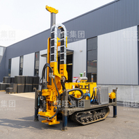 Plateforme de forage d'exploration à noyau de corde entièrement hydraulique, plateforme de forage minier à noyau de diamant de 600 mètres de profondeur