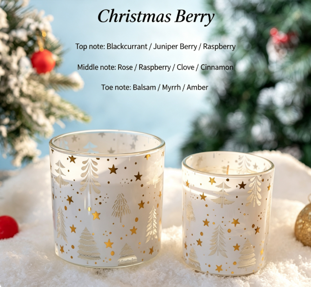 White christmas tree-christmas berries