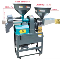 Nouvelle machine à décortiquer le riz domestique compacte, ultra-automatique et à forte demande, et nouvelle machine à décortiquer le maïs ultra-fine