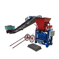 Machine à fabriquer des briques de ciment semi-automatique 4-35, très vendue en Afrique du Sud, bon marché, simple et facile à utiliser.