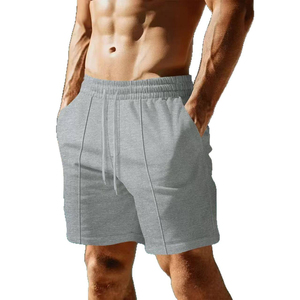 hot sale Fashion 2025 summer men's quick-drying solid color casual beach pants European size - Product Image 2