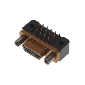 Supplier MDM-15PCBRM7-F222 15P D-Type Micro-D Plug Male Pins MDM15PCBRM7F222 83513-Style Micro D Metal <strong>Shell</strong> MDM Connector - Product Image 1
