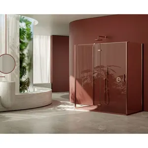 Casa de banho modular luxo banho de vapor quarto chuveiro e banheiras luxo moda madeira vapor sauna sala com chuveiro