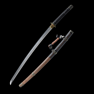 Épée de jouet réaliste Hamon, katana de cosplay pour enfants et adultes, en bambou SS240 - Product Image 1