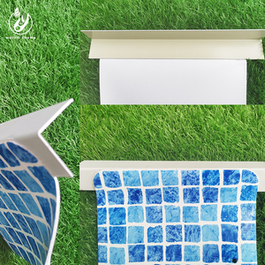 Precio de fábrica, accesorios para <span class=keywords><strong>piscinas</strong></span> sobre el suelo para piscina, mosaico, forma personalizada, diseño 3D, revestimiento de Material de Pvc - Product Image 4
