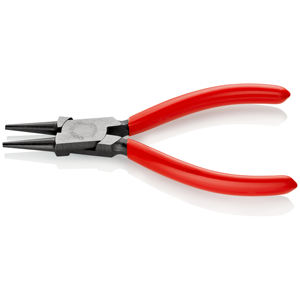 KNIPEX 22 01 140 SB Alicates de punta redonda con revestimiento de plástico negro 140 mm - Product Image 2
