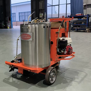 Termoplástico Venta caliente 10cm-50cm Hopper Road Hot Melt Paint Traffic Line Marking Machine Máquina de marcado de carretera autopropulsada - Product Image 6