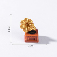 Micro paysage résine maison de poupée meubles ornements de jardin Miniatures chambre maison de poupée accessoires semblant jouer meubles jouet