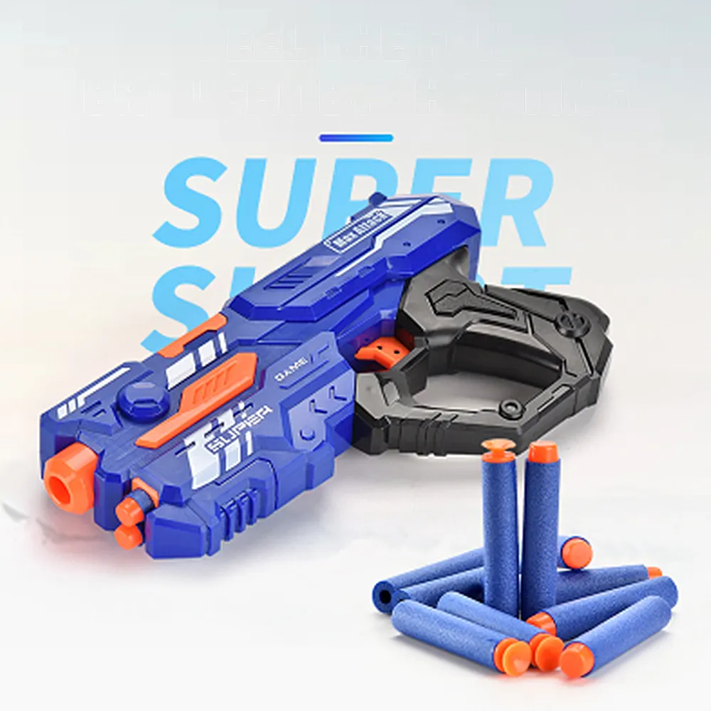 Kunyang Speelgoed Schieten Plastic Doel Veiligheid Favoriete Eva Foam Soft Bullet Gun Voor Jongen