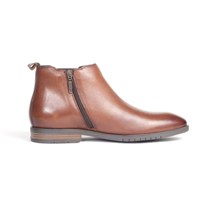 Bottes en cuir véritable modernes pour hommes, mode décontractée au quotidien, confortables, durables, pour l'extérieur, usage quotidien - Product Image 3