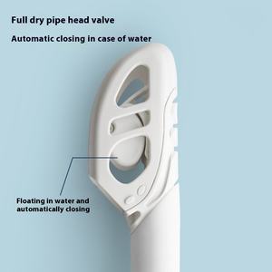 Ensemble de tuba pliable complet pour adultes embout buccal en silicone boule flottante dispositif de respiration sous-marine porte-langue pour la natation - Product Image 4