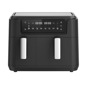 Offre Spéciale nouvel appareil de cuisine <span class=keywords><strong>Friteuse</strong></span> <span class=keywords><strong>à</strong></span> <span class=keywords><strong>air</strong></span> <span class=keywords><strong>à</strong></span> double panier 9 litres Double <span class=keywords><strong>deux</strong></span> zones <span class=keywords><strong>Friteuse</strong></span> <span class=keywords><strong>à</strong></span> vapeur <span class=keywords><strong>à</strong></span> 2 <span class=keywords><strong>paniers</strong></span> - Product Image 6