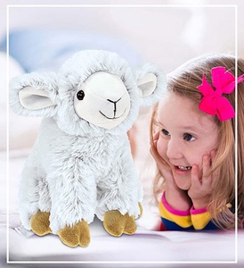 Cpc Tùy Chỉnh Đồ Chơi Sang Trọng Huggable Fluffy Dễ Thương Trang Trại Động Vật Ôm Thú Nhồi Bông Đồ Chơi Quà Tặng Cừu Trắng Tùy Chỉnh Đồ Chơi Sang Trọng - Product Image 4