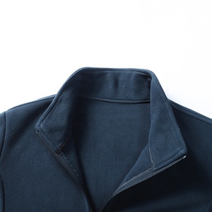 Oem Wholesale Logo Outdoor Zipper Polyester Company Uniform Staff Men's Full Zip up Custom Tech <strong>Micro</strong> Polar <strong>Fleece</strong> <strong>Jacket</strong> Men - Product Image 4