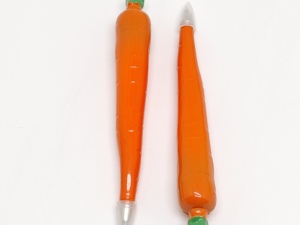 Juego de Bolígrafos de Frutas y Verduras, Tinta Negra de 0.5 mm, Plástico, Lindos Bolígrafos Borrables para Niños, Niños Pequeños, Preescolares, Juguete de Aprendizaje Temprano - Product Image 3